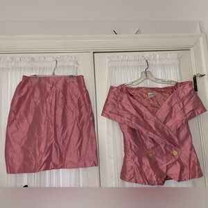 Women's Vintage Skirt Set